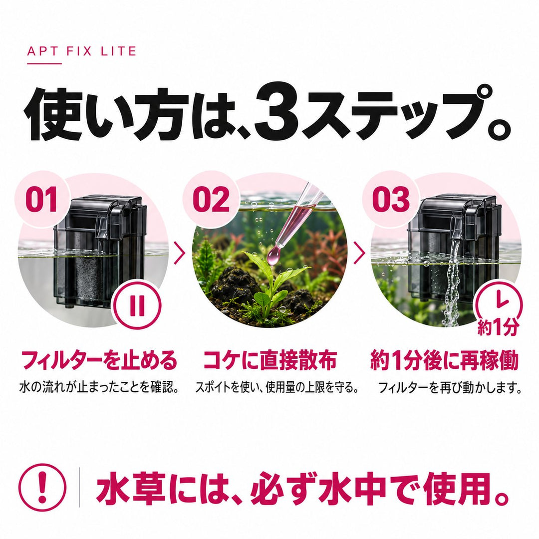APT FIX LITE 使い方3ステップ