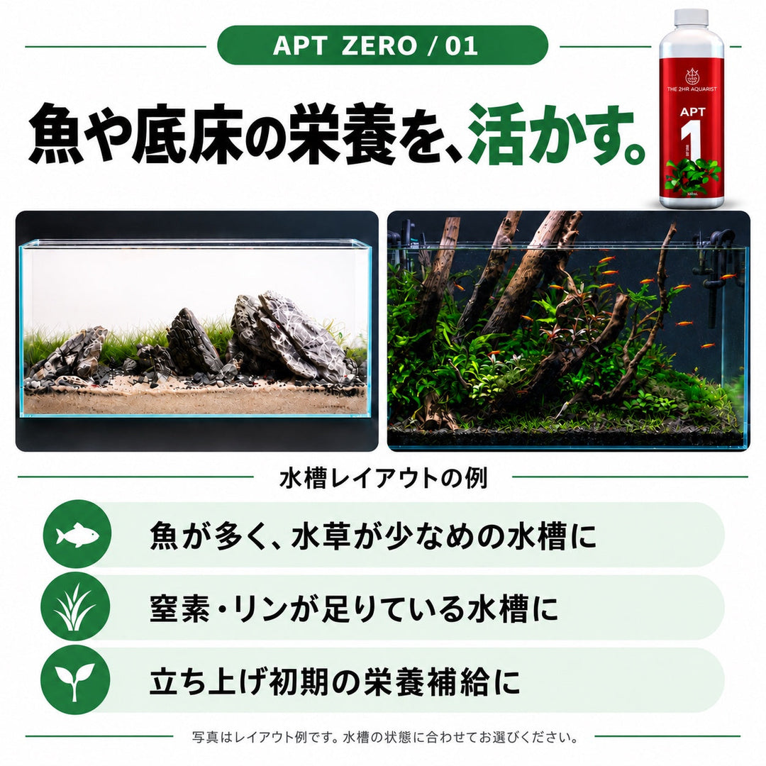 APT ZERO おすすめの水槽